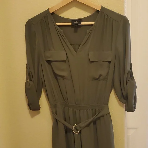 Mossimo Small Green Midi Dress - Picture 2 of 6
